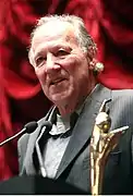 Werner Herzog receiving the honorary Golden Alexander (2009)