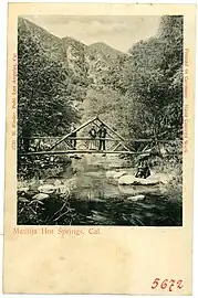 Matilija Hot Springs, 1905