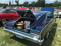 Distinctive trunk of a 1965 Marlin