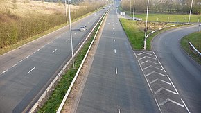 A448 - Bromsgrove - Redditch dual-carriageway. - geograph.org.uk - 1214200.jpg