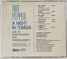 Back cover art of this album