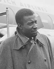 Connie Kay at Schiphol Airport (1961)