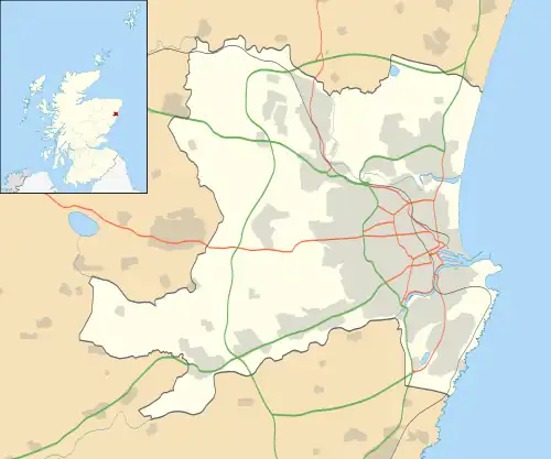 Tullos is located in Aberdeen