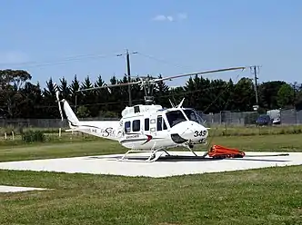 Aeropower Bell 212 Eagle Single with helicopter bucket