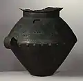 Bronze amphora imported to Denmark from the Urnfield cultural sphere. Photo credit: Lennart Larsen, Nationalmuseet, Danmark