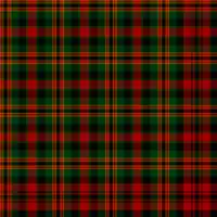 Bottom-right corner of blanket with total border selvedge; approximation based on photo of real blanket discovered in Nova Scotia, but probably Scottish, c.&nbsp;1780s