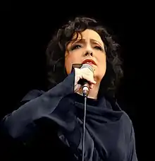 Antonella Ruggiero in Moscow in May 2015