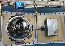 Apollo Saturn V ST-124 Gyro on display at Huntsville AL Space museum