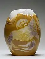 Carp vase; by Eugène Rousseau&nbsp;[fr]; 1878–1884