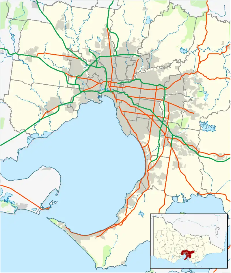 Frankston is located in Melbourne