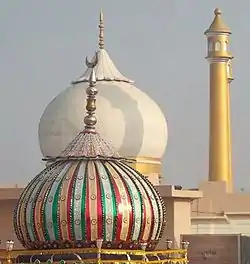 View of the Bada Tazia and the dargah