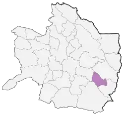 Location of Bakharz County in&nbsp;Razavi&nbsp;Khorasan&nbsp;province