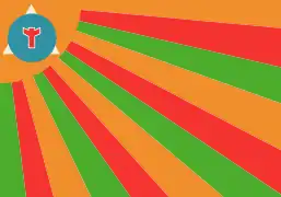 Proposed flag for the future state of Tocantins, 1987&nbsp;– 1988