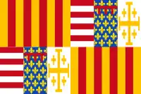 1442–1516Flag changed after Alfonso I of the House of Trastámara became King.