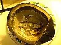 Blade grinder used to separate cardamom seeds from pods