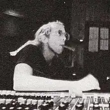 Welch at the Record Plant in Sausalito, California