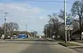 Looking north on US 12 / WIS 27
