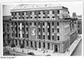 Second head office expansion (1922-1925) on Unter den Linden 15, designed by architects Richard Bielenberg&nbsp;[de] and Josef Moser, later Reichsarbeitsministerium&nbsp;[de] in the Nazi era, photographed in 1950