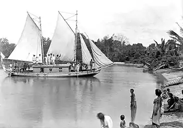 A "modern" orembai, West Seram, Moluccas. Before 1923.