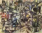 1911, Rhythms of Objects (Ritmi d'oggetti), oil on canvas, 53 x 67&nbsp;cm, Pinacoteca di Brera