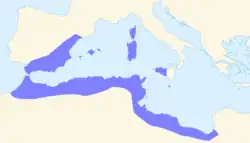 Carthaginian Empire in 323 BC