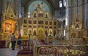 The iconostasis