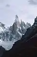 Cerro Torre 3,133 m (south flank ~2,150 m), Patagonia, Argentina/Chile
