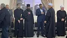 Christian and Druze clergy from Chouf