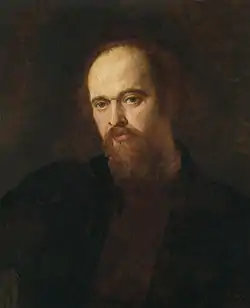 Portrait of Dante Gabriel Rossetti c. 1871, by George Frederic Watts