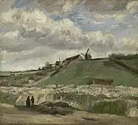 The Hill of Montmartre with Quarry1886Van Gogh Museum, Amsterdam (F230)