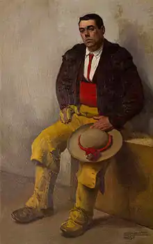 El Picador, 1909, 177 × 113&nbsp;cm. Museo Dolores Olmedo