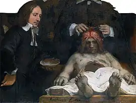 The Anatomy Lesson of Dr. Deijman by Rembrandt, 1656