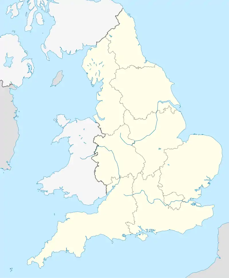 Liverpool is located in England