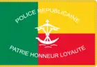 2:3 Flag of the Republican Police&nbsp;[fr], obverse side