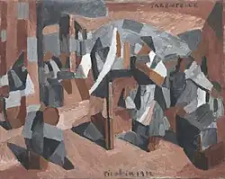 Francis Picabia, 1912, Tarentelle, oil on canvas, 73.6 × 92.1&nbsp;cm, Museum of Modern Art, New York. Reproduced in Du "Cubisme"