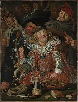 Shrovetide Revellers, c. 1615
