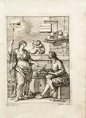 Il Malmantile racquistato. Etching. Florence, 1731.