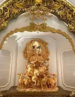 Shrine to Hayagriva (Chinese: Matou Guanyin) in Mount Putuo Guanyin Dharma Realm; Zhejiang, China