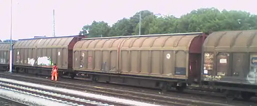 European covered goods&nbsp;wagons