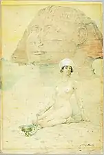 The Spirit of the Sphinx, c. 1900, Smithsonian American Art Museum