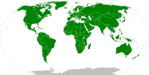 Image 19Member nations of the International Monetary Fund (from Neoliberalism)