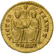 Solidus of Valens of Valentinianic