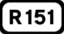 R151 road shield}}