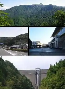 Mt.KamegamoriRoadside Station Tosa washi kogeimuraIno Commercial High SchoolOhmorigawa Dam
