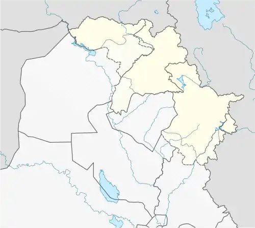 Chamchamal is located in Iraqi Kurdistan
