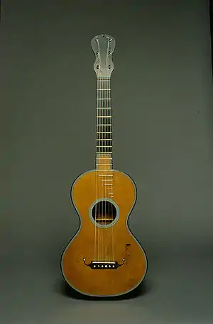 Grobert guitar from the Museum Cité de la Musique in Paris