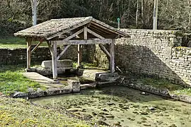 The washing house in Mazières-sur-Béronne