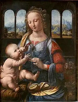 Madonna of the Carnation, c. 1472–1478, Alte Pinakothek, Munich