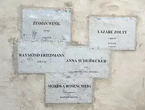 The inhabitants of the Hôtel de Saint-Aignan in 1939 (1998) – Musée d'Art et d'Histoire du Judaïsme