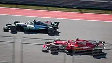 Lewis Hamilton and Sebastian Vettel 2017 United States GP (38000070491)
